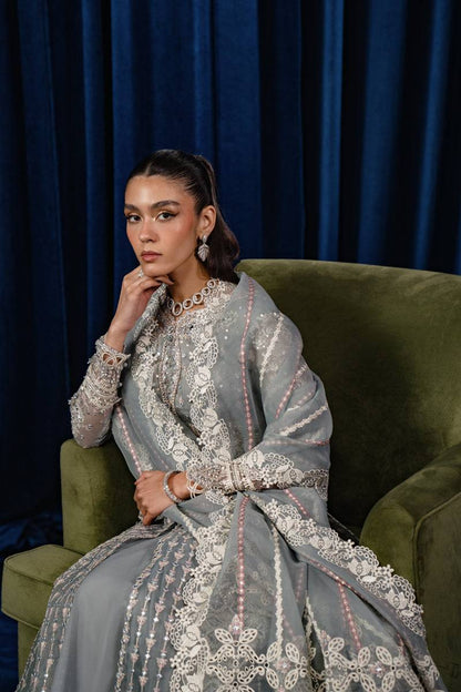 Qalamkar | Luxe Pret | CR-03 NOURA - Pakistani Designer Dress - by Qalamkar | Type: Formal - 100% Original at Saira Sultan