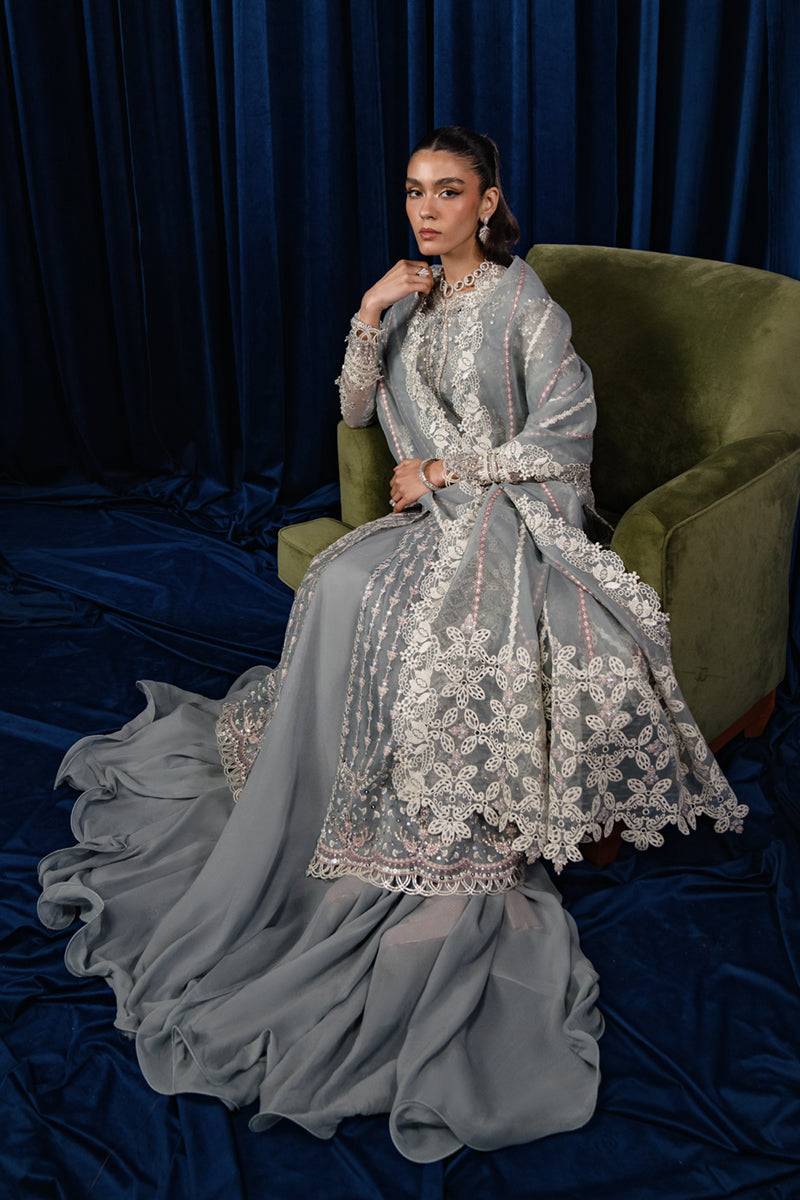 Qalamkar | Luxe Pret | CR-03 NOURA - Pakistani Designer Dress - by Qalamkar | Type: Formal - 100% Original at Saira Sultan
