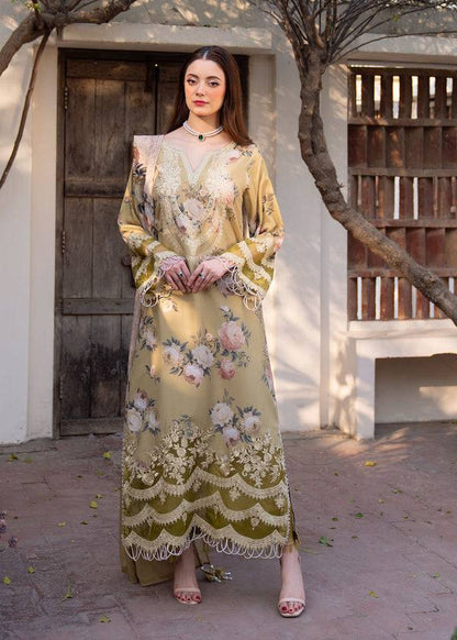 Myeesha | Lamhay Luxury Lawn 25 | Zarnish - Pakistani Designer Dress - by Myeesha | Type: Ladies Clothes - 100% Original at Saira Sultan