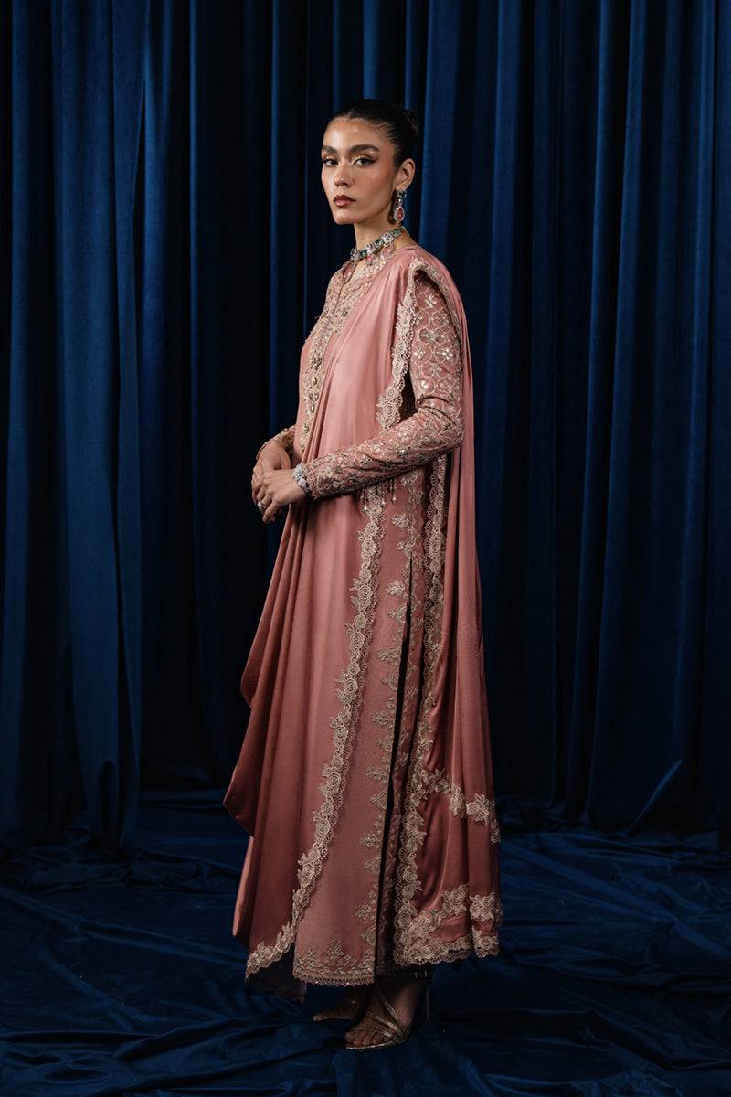 Qalamkar | Luxe Pret | CR-01 NYLA - Pakistani Designer Dress - by Qalamkar | Type: Formal - 100% Original at Saira Sultan