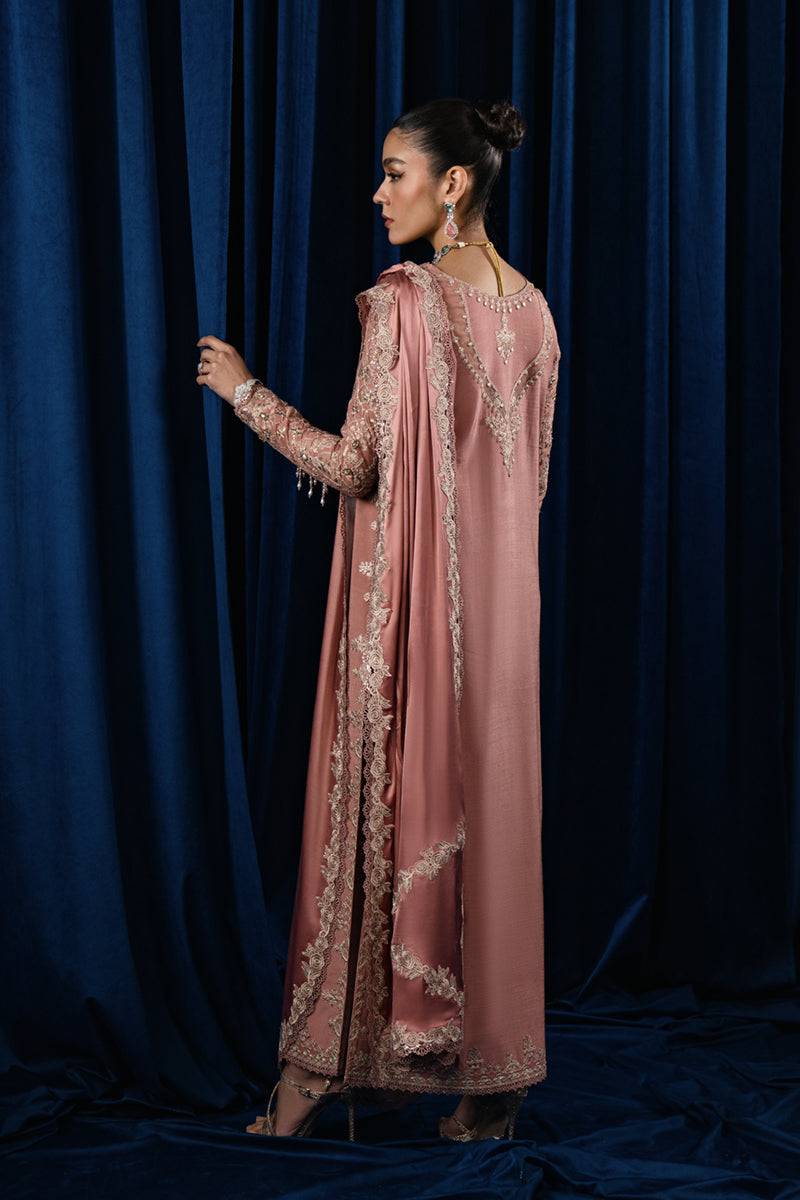 Qalamkar | Luxe Pret | CR-01 NYLA - Pakistani Designer Dress - by Qalamkar | Type: Formal - 100% Original at Saira Sultan