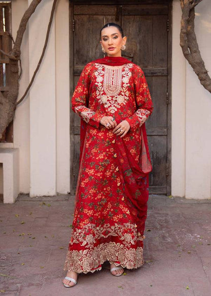 Myeesha | Lamhay Luxury Lawn 25 | Aatish - Pakistani Designer Dress - by Myeesha | Type: Ladies Clothes - 100% Original at Saira Sultan