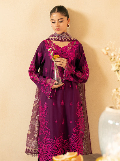 Rajbari | Jahaan Premium Festive Lawn | NORA (Jahan) 6-B L Magenta Lawn