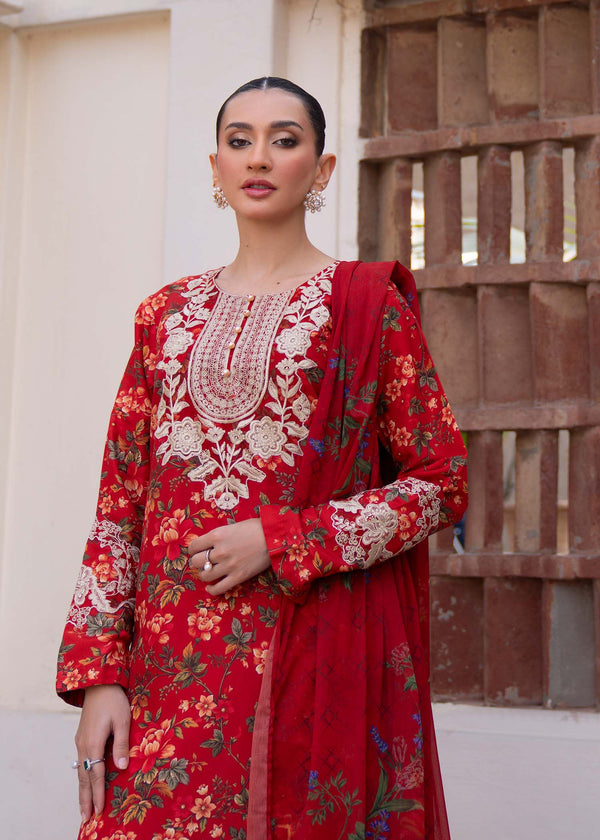 Myeesha | Lamhay Luxury Lawn 25 | Aatish - Pakistani Designer Dress - by Myeesha | Type: Ladies Clothes - 100% Original at Saira Sultan