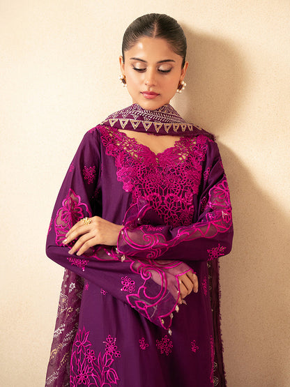 Rajbari | Jahaan Premium Festive Lawn | NORA (Jahan) 6-B M Magenta Lawn