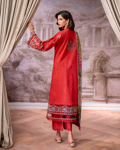 Roheenaz | Aezel Embroidered Cambric | Lyrah - Pakistani Designer Dress - by Roheenaz - Type : Ladies Clothes - 100% Original at Saira Sultan