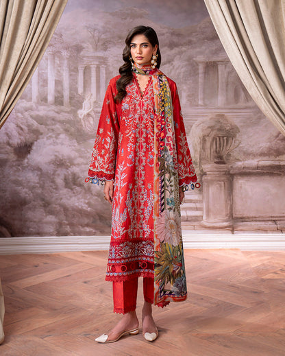 Roheenaz | Aezel Embroidered Cambric | Lyrah - Pakistani Designer Dress - by Roheenaz - Type : Ladies Clothes - 100% Original at Saira Sultan