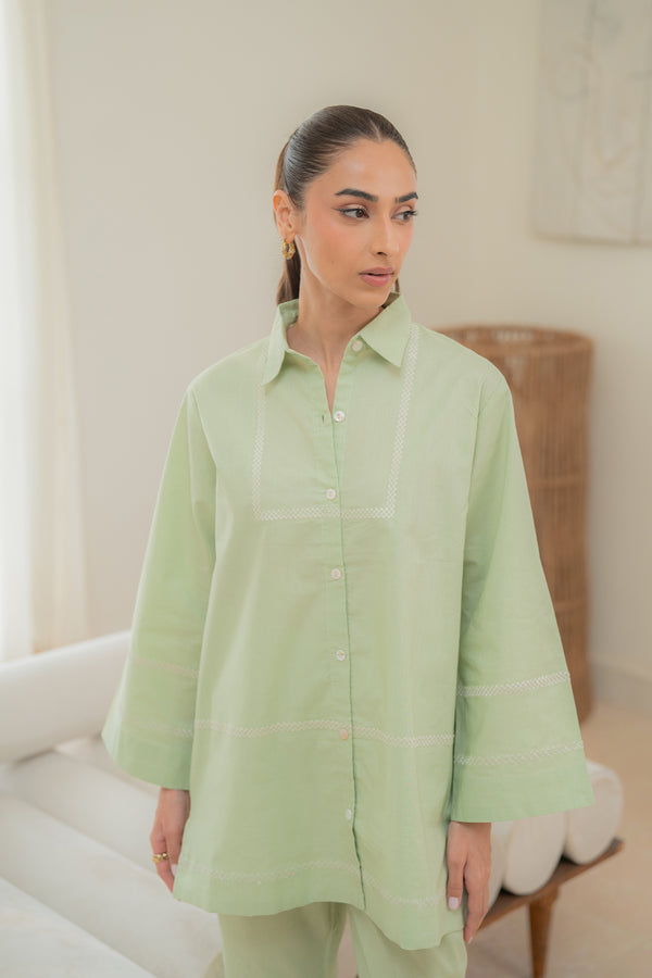 Sahar | Pre Essential Emb Edit | Jade Mist - Pakistani Designer Dress - by Sahar - Type : Ladies Clothes - 100% Original at Saira Sultan