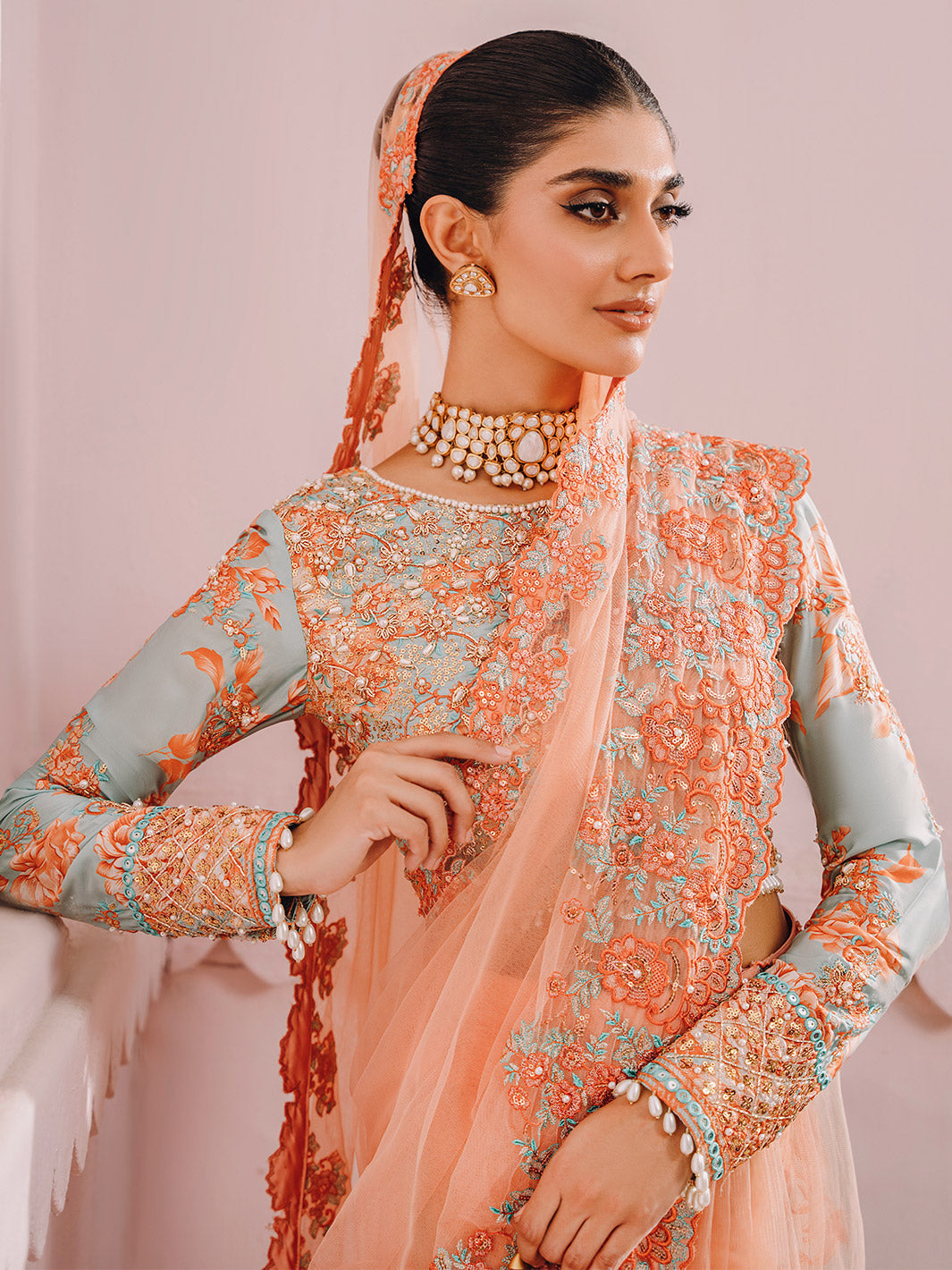 Faiza Faisal | Heeriye Luxury Formals | Aroosa - Pakistani Designer Dress - by Faiza Faisal | Type: Bridal - 100% Original at Saira Sultan