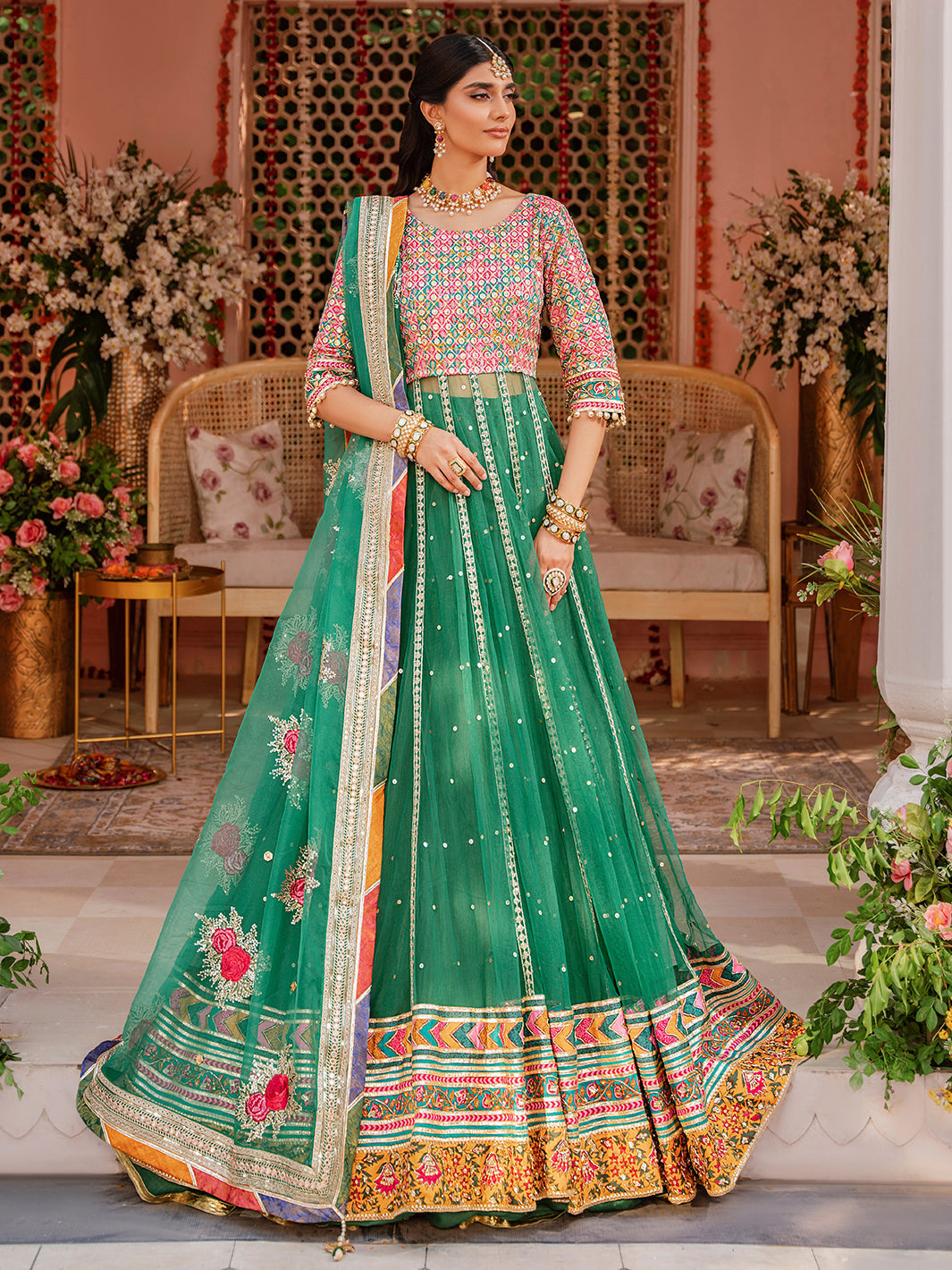 Faiza Faisal | Heeriye Luxury Formals | Zaib-un-Nisa - Pakistani Designer Dress - by Faiza Faisal | Type: Bridal - 100% Original at Saira Sultan