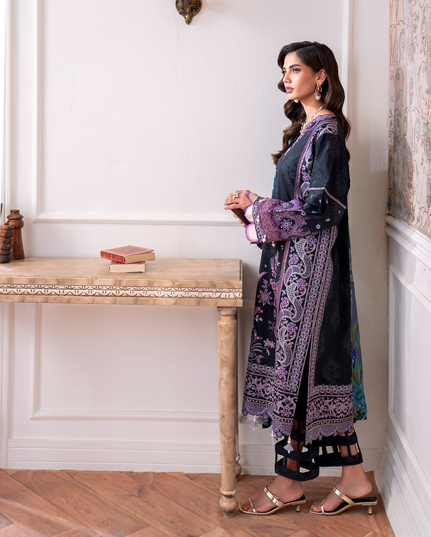 Roheenaz | Aezel Embroidered Cambric | Emera - Pakistani Designer Dress - by Roheenaz - Type : Ladies Clothes - 100% Original at Saira Sultan