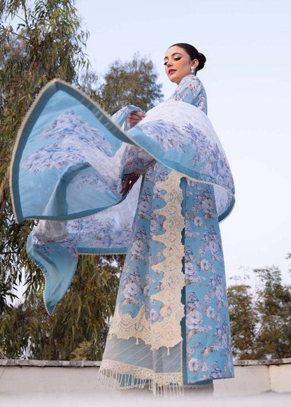 Myeesha | Lamhay Luxury Lawn 25 | Shabnam - Pakistani Designer Dress - by Myeesha | Type: Ladies Clothes - 100% Original at Saira Sultan