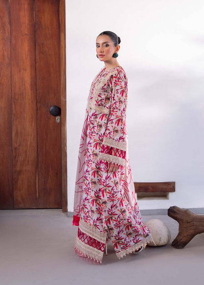 Myeesha | Lamhay Luxury Lawn 25 | Gulab - Pakistani Designer Dress - by Myeesha | Type: Ladies Clothes - 100% Original at Saira Sultan