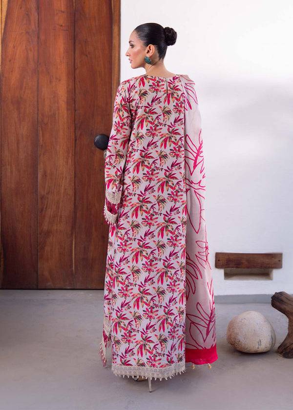 Myeesha | Lamhay Luxury Lawn 25 | Gulab - Pakistani Designer Dress - by Myeesha | Type: Ladies Clothes - 100% Original at Saira Sultan