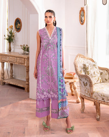 Roheenaz | Aezel Embroidered Cambric | Laila - Pakistani Designer Dress - by Roheenaz - Type : Ladies Clothes - 100% Original at Saira Sultan