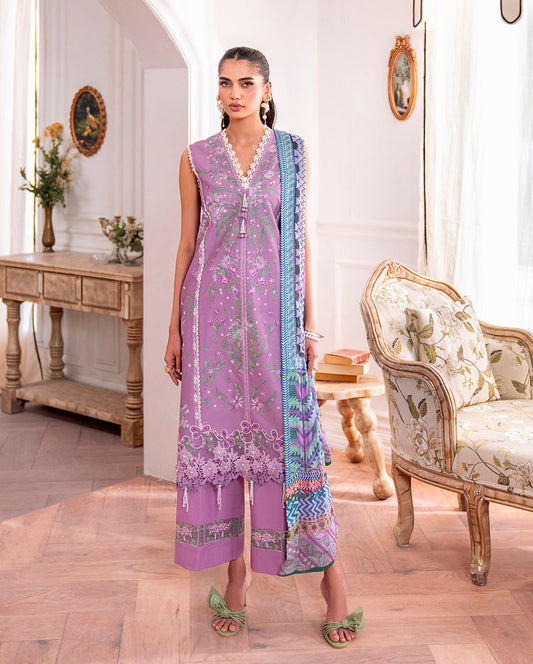 Roheenaz | Aezel Embroidered Cambric | Laila - Pakistani Designer Dress - by Roheenaz - Type : Ladies Clothes - 100% Original at Saira Sultan