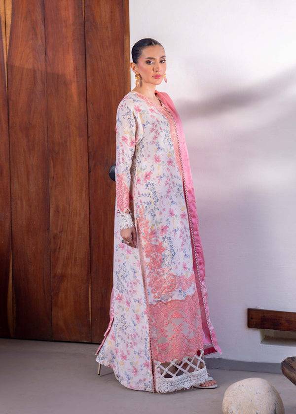 Myeesha | Lamhay Luxury Lawn 25 | Nazneen - Pakistani Designer Dress - by Myeesha | Type: Ladies Clothes - 100% Original at Saira Sultan