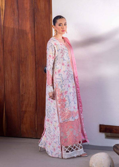 Myeesha | Lamhay Luxury Lawn 25 | Nazneen - Pakistani Designer Dress - by Myeesha | Type: Ladies Clothes - 100% Original at Saira Sultan