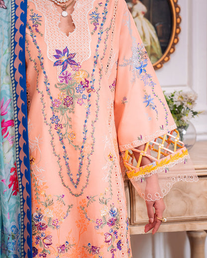 Roheenaz | Aezel Embroidered Cambric | Amal - Pakistani Designer Dress - by Roheenaz - Type : Ladies Clothes - 100% Original at Saira Sultan
