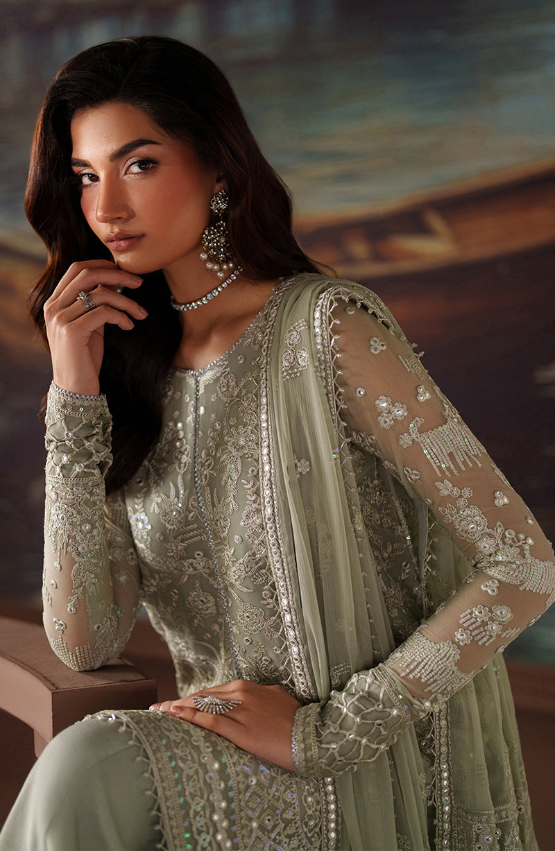 Zarif | Premium Chiffon | ZRF-PRC-02 ETHEL - Pakistani Designer Dress - by Zarif - Type : Ladies Clothes - 100% Original at Saira Sultan