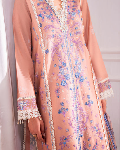 Roheenaz | Aezel Embroidered Cambric | Wareesha - Pakistani Designer Dress - by Roheenaz - Type : Ladies Clothes - 100% Original at Saira Sultan