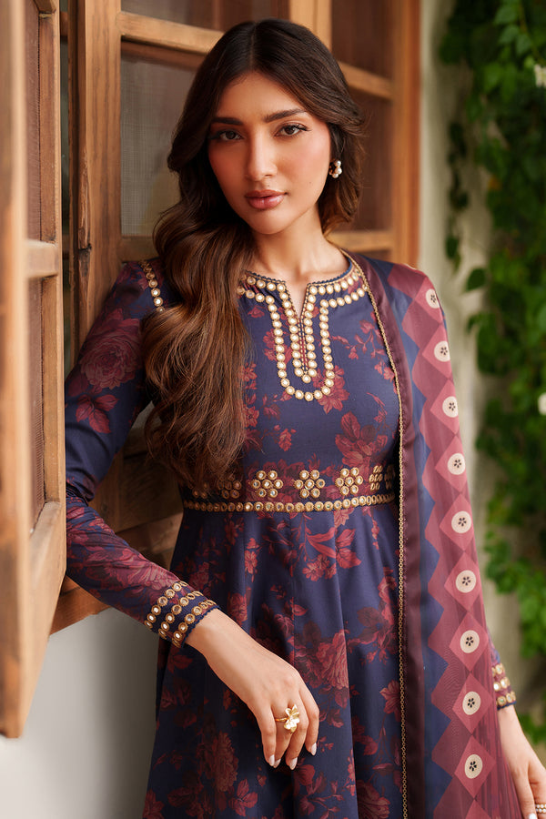 Jazmin | Winter 25 | RTW-1226 C - Pakistani Designer Dress - by Jazmin - Type : Ladies Clothes - 100% Original at Saira Sultan