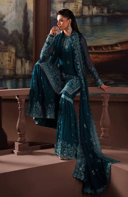 Zarif | Premium Chiffon | ZRF-PRC-03 KATE - Pakistani Designer Dress - by Zarif - Type : Ladies Clothes - 100% Original at Saira Sultan