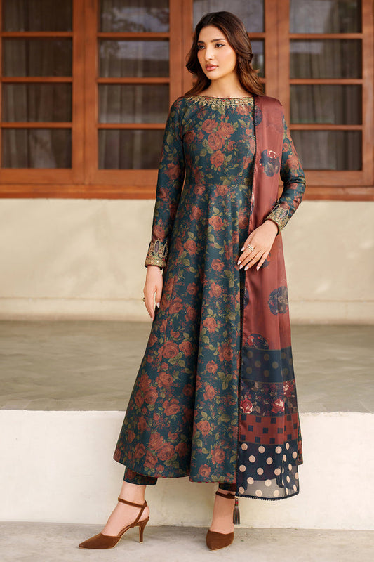 Jazmin | Winter 25 | RTW-1227 J - Pakistani Designer Dress - by Jazmin - Type : Ladies Clothes - 100% Original at Saira Sultan