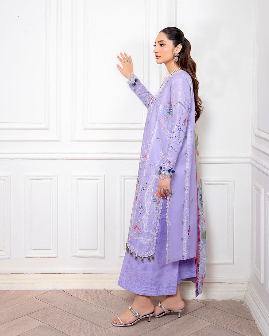Roheenaz | Aezel Embroidered Cambric | Nivra - Pakistani Designer Dress - by Roheenaz - Type : Ladies Clothes - 100% Original at Saira Sultan