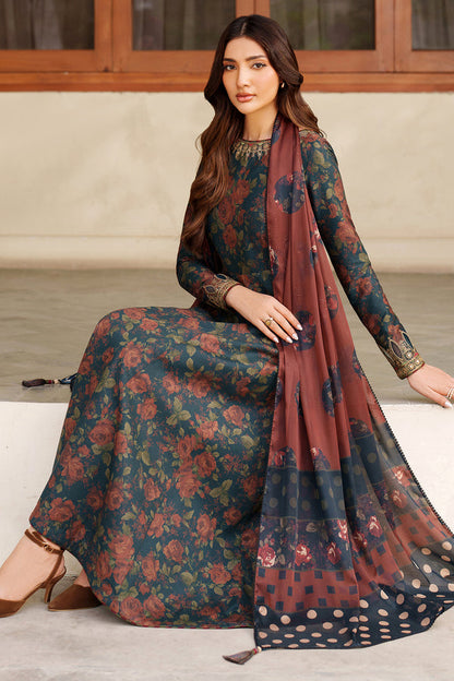 Jazmin | Winter 25 | RTW-1227 J - Pakistani Designer Dress - by Jazmin - Type : Ladies Clothes - 100% Original at Saira Sultan