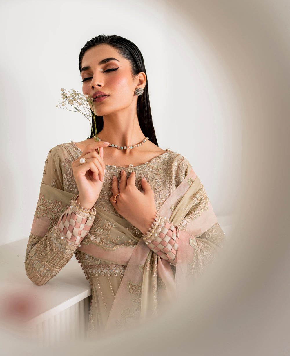 Xenia Formals | Raahi Luxury Formals | CASCADE - Pakistani Designer Dress - by Xenia Formals | Type: Formal - 100% Original at Saira Sultan