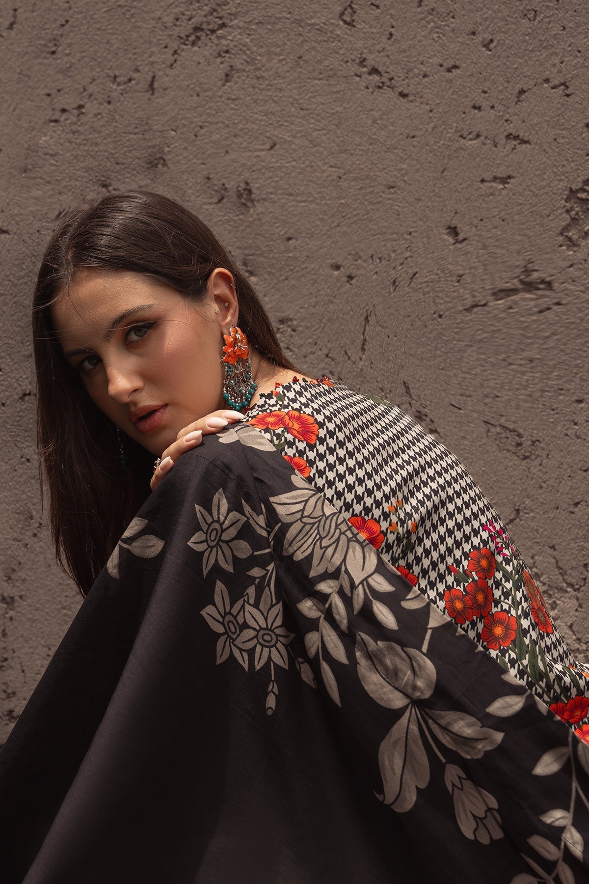 Charizma | C Prints Winter 25 | 3-PC Unstitched Printed Linen Collection CPW5-04 - Pakistani Designer Dress - by Charizma - Type : Ladies Clothes - 100% Original at Saira Sultan