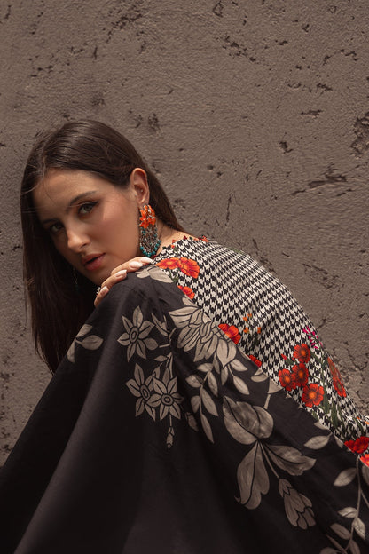 Charizma | C Prints Winter 25 | 3-PC Unstitched Printed Linen Collection CPW5-04 - Pakistani Designer Dress - by Charizma - Type : Ladies Clothes - 100% Original at Saira Sultan