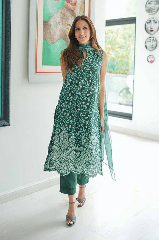 Sahar | Spring Summer Lawn | S-17 - Pakistani Designer Dress - by Sahar | Type: Casuals - 100% Original at Saira Sultan