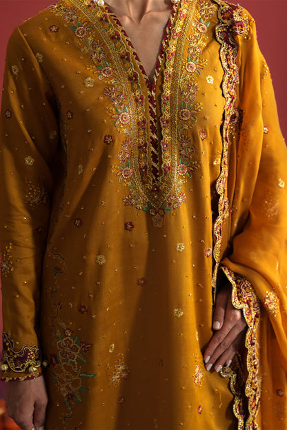 Neeshay | New Shagun | ZARPOSH by Neeshay - Designer Dress  - Type : Ladies Clothes - Available at Saira Sultan - 100% Original 