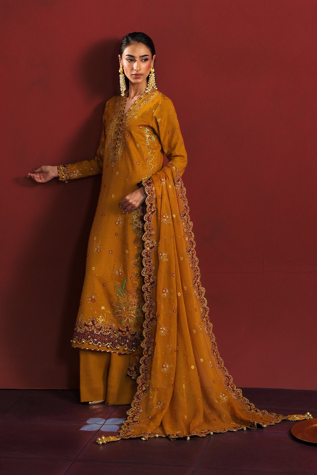 Neeshay | New Shagun | ZARPOSH by Neeshay - Designer Dress  - Type : Ladies Clothes - Available at Saira Sultan - 100% Original 