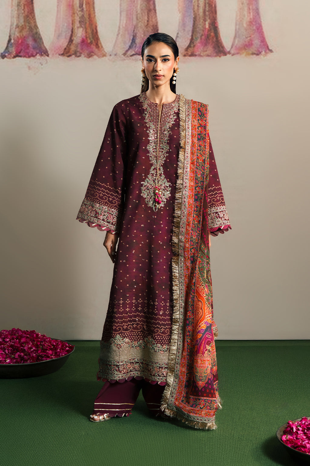 Neeshay | New Shagun | MAHVEEN by Neeshay - Designer Dress  - Type : Ladies Clothes - Available at Saira Sultan - 100% Original 