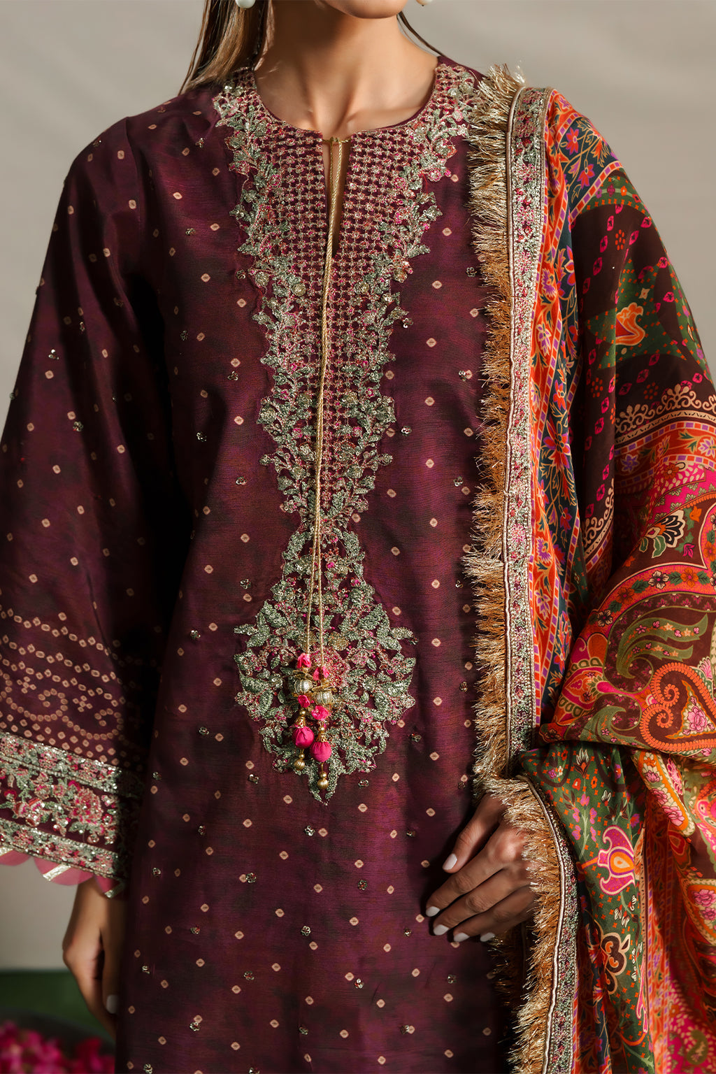 Neeshay | New Shagun | MAHVEEN by Neeshay - Designer Dress  - Type : Ladies Clothes - Available at Saira Sultan - 100% Original 