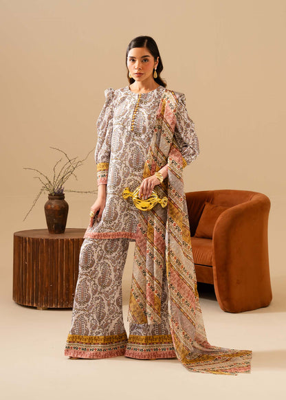 Maria Osama Khan | Retro Vol 3 | Milan M Off White Grip Silk