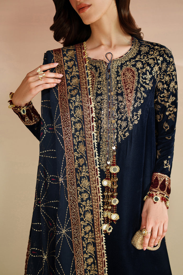 Jazmin | Velvet Vogue 25 | VVF D-7 - Pakistani Designer Dress - by Jazmin - Type : Ladies Clothes - 100% Original at Saira Sultan