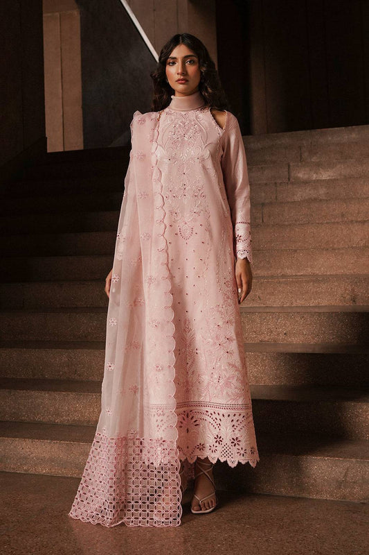 Afrozeh | Chikankari Lawn 24 | Rosella - Pakistani Designer Dress - by Afrozeh | Type: Luxury - 100% Original at Saira Sultan