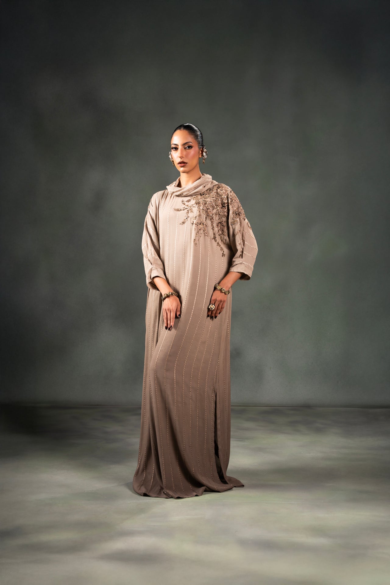 Nilofer Shahid | Mihrimah Formals | Safiye - Pakistani Designer Dress - by Nilofer Shahid - Type : Ladies Clothes - 100% Original at Saira Sultan