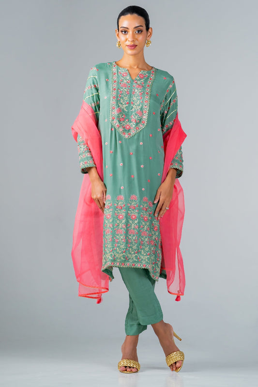 Ego | Diva Premium | NURA 3 PIECE XS Mint Green Silk