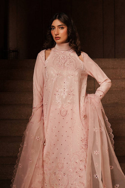 Afrozeh | Chikankari Lawn 24 | Rosella - Pakistani Designer Dress - by Afrozeh | Type: Luxury - 100% Original at Saira Sultan