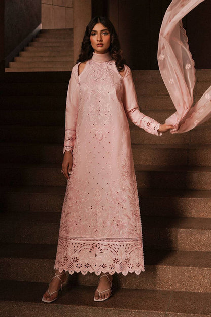 Afrozeh | Chikankari Lawn 24 | Rosella - Pakistani Designer Dress - by Afrozeh | Type: Luxury - 100% Original at Saira Sultan