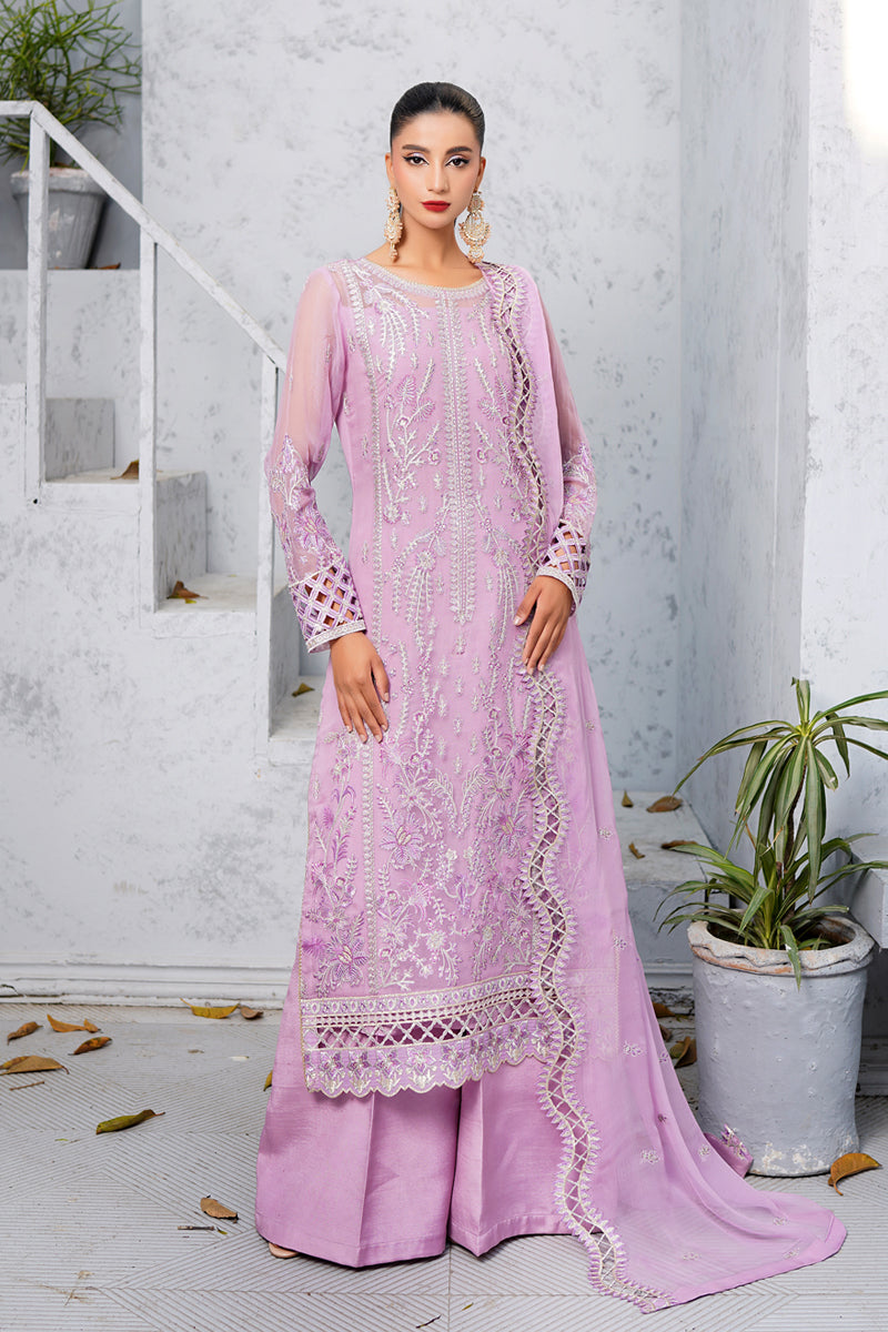 Maryams | Afsanah Luxury Chiffon | Nayab XS Lilac Chiffon