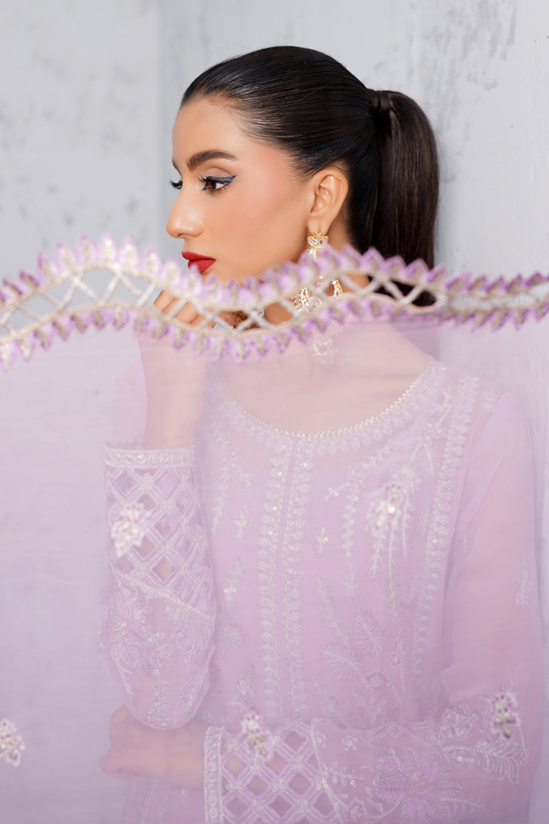 Maryams | Afsanah Luxury Chiffon | Nayab M Lilac Chiffon