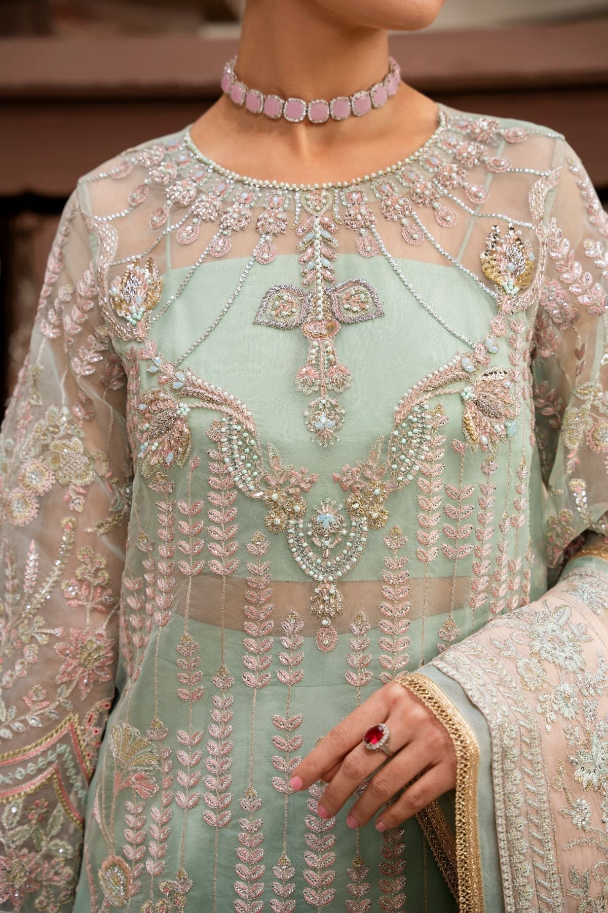 Inara | Aurelia Wedding Collection | Amarae - Pakistani Designer Dress - by InaraClothing | Type: Formal - 100% Original at Saira Sultan