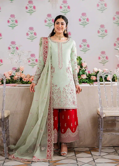 Akbar Aslam | Shadmani Luxury Formals 23 | Zari - Pakistani Designer Dress - by Akbar Aslam | Type: Bridal - 100% Original at Saira Sultan
