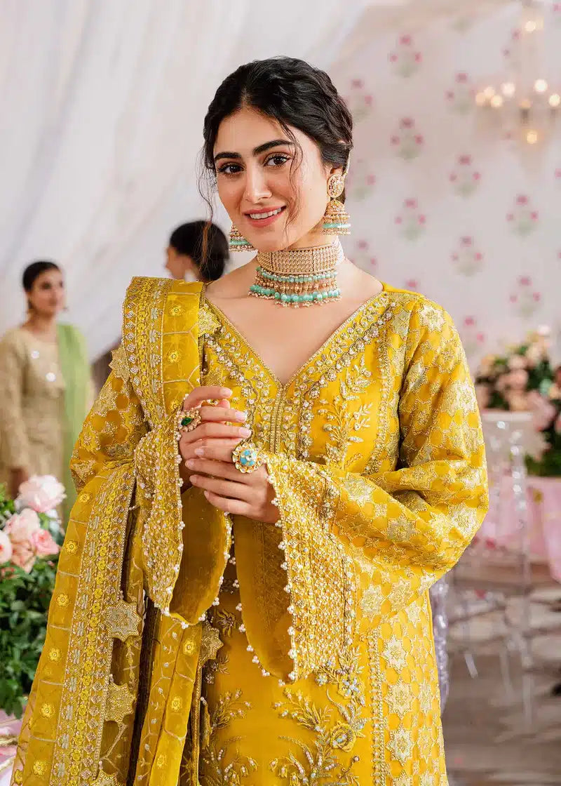 Akbar Aslam | Shadmani Luxury Formals 23 | Meena - Pakistani Designer Dress - by Akbar Aslam | Type: Bridal - 100% Original at Saira Sultan